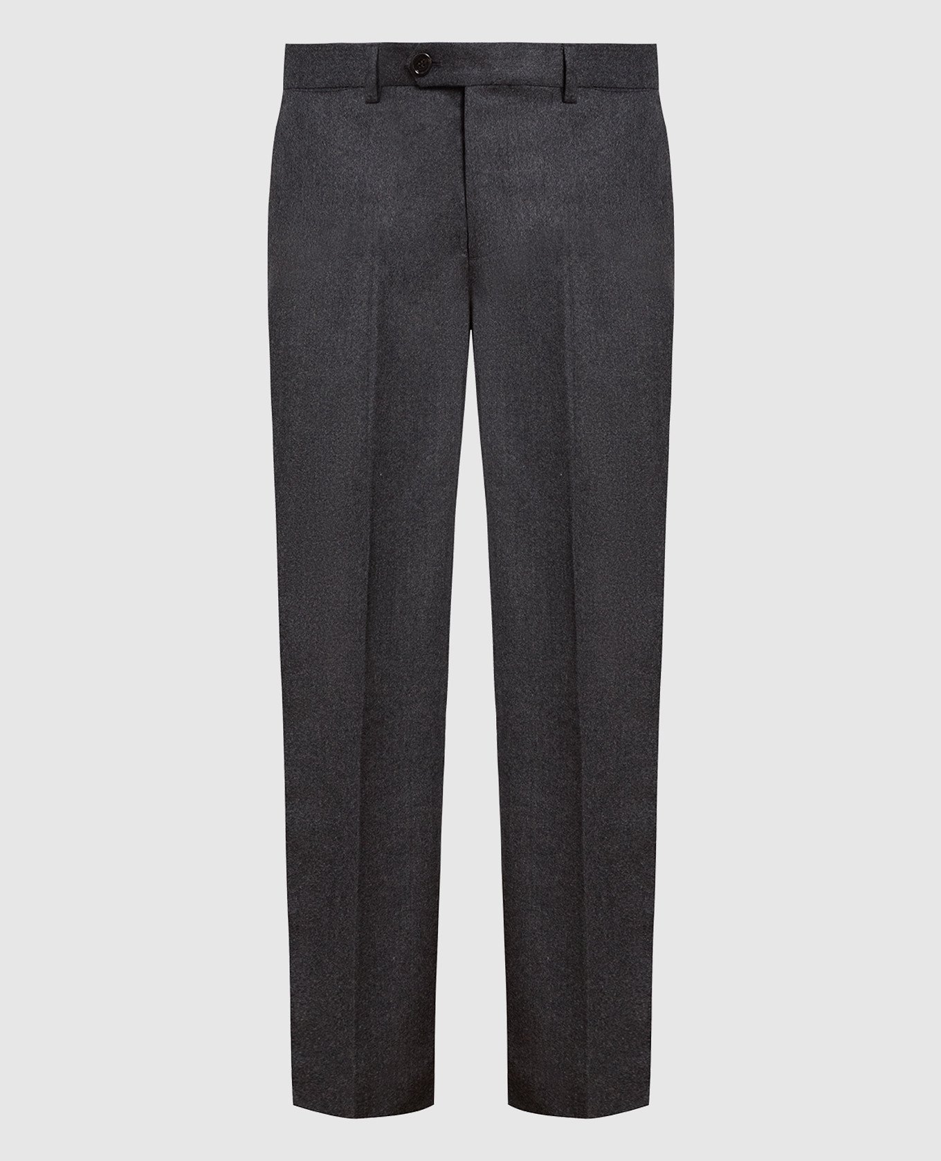 

Gray wool chinos Brunello Cucinelli, Серый