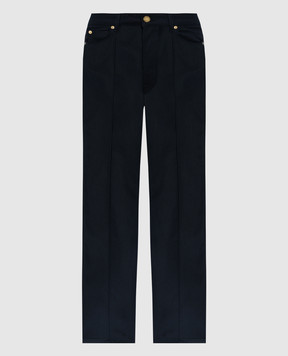 JOSEPH Black Duke flared jeans with a distressed effect JF006797