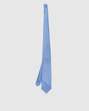 Stefano Ricci Blue patterned silk tie CX45004