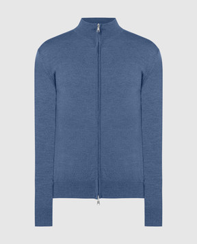 Cashmere&Whiskey Blue woolen cardigan 97396