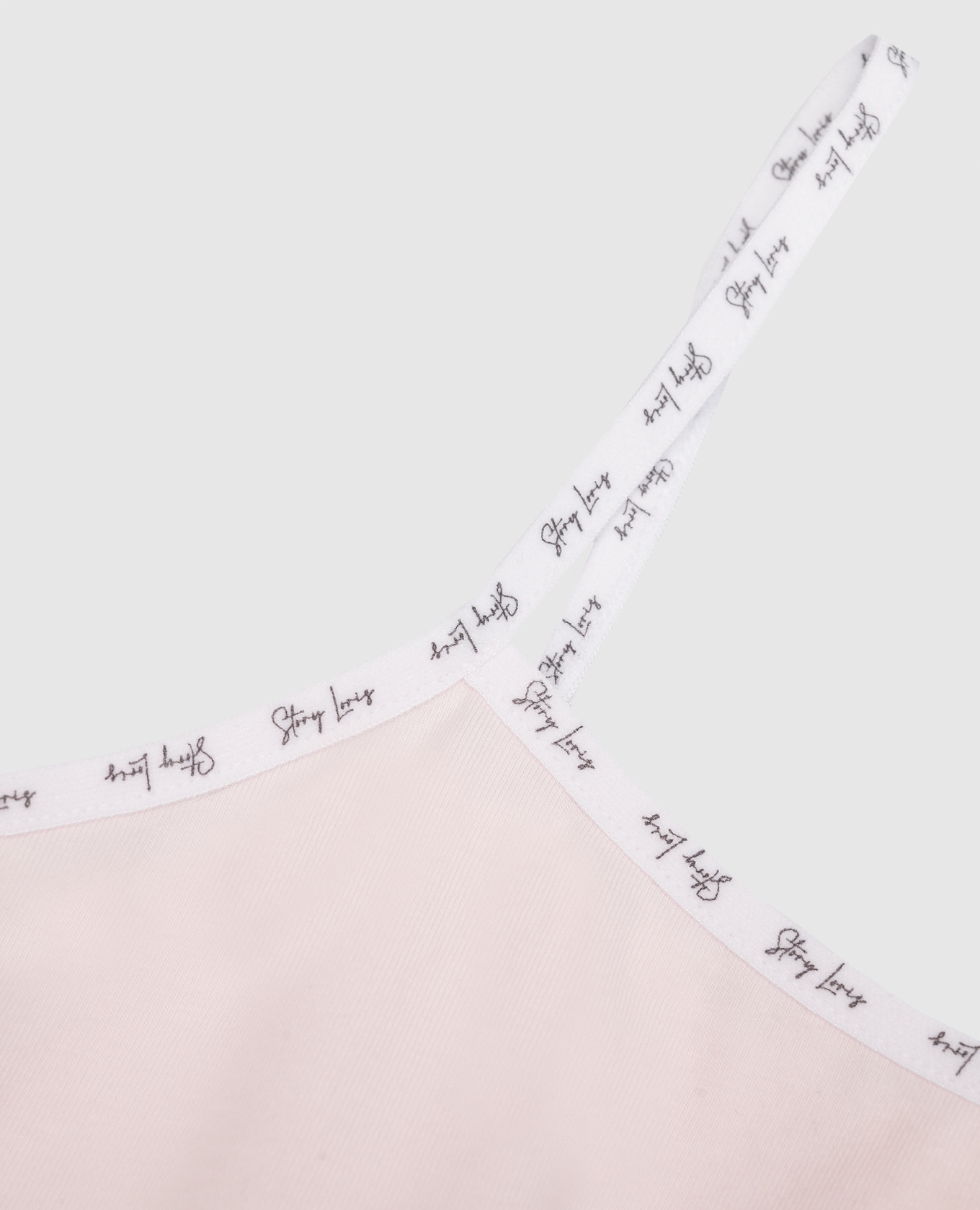 

Baby pink top with logo Story Loris
