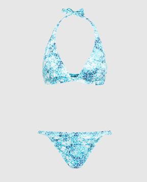 Vilebrequin Blue panties from Fraz swimwear in a print FZRU3H71