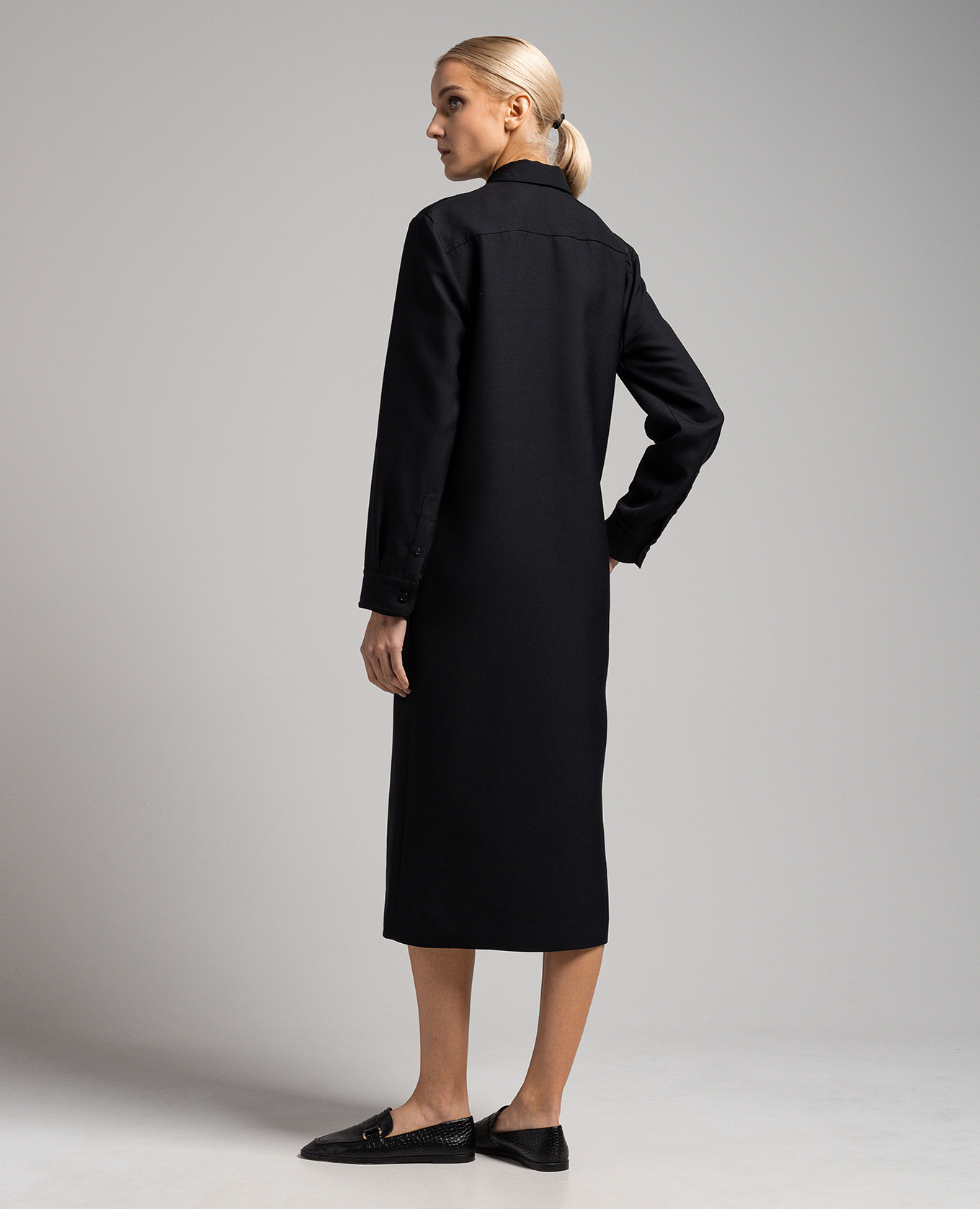 

Mable black midi dress The Row
