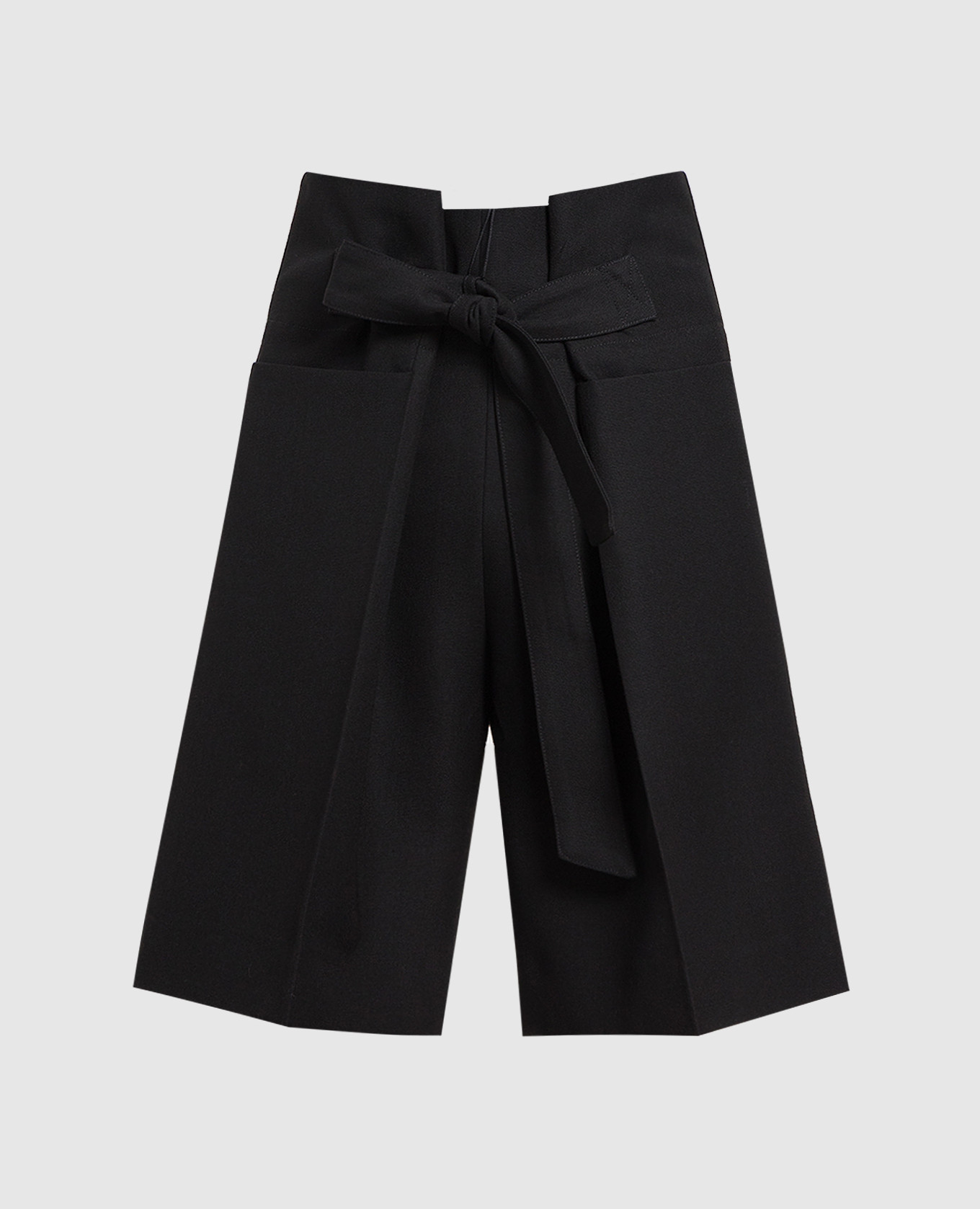 パンツ TOTEME Women Shorts  Burmudas 253WRB0295FB0226001 Black Knit shorts black – TOTEME
