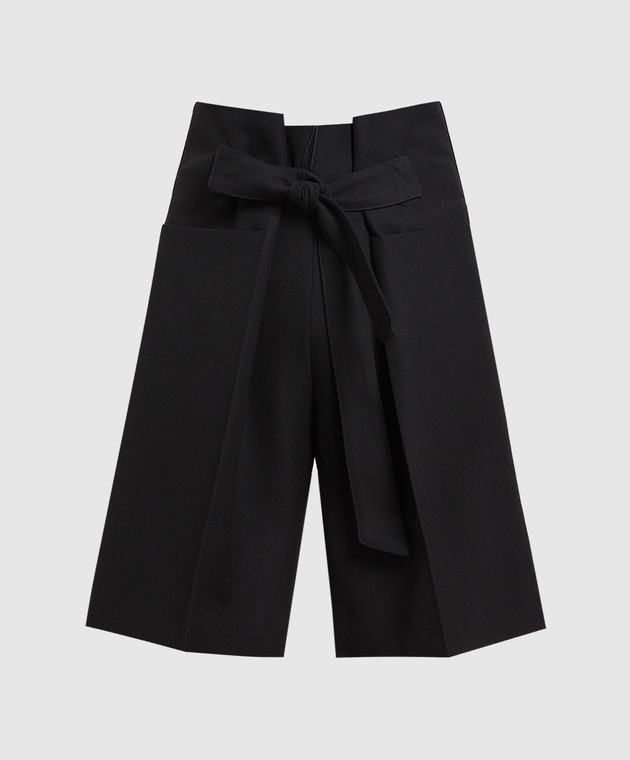 パンツ TOTEME Women Shorts  Burmudas 253WRB0295FB0226001 Black Monogram silk pj shorts black – TOTEME