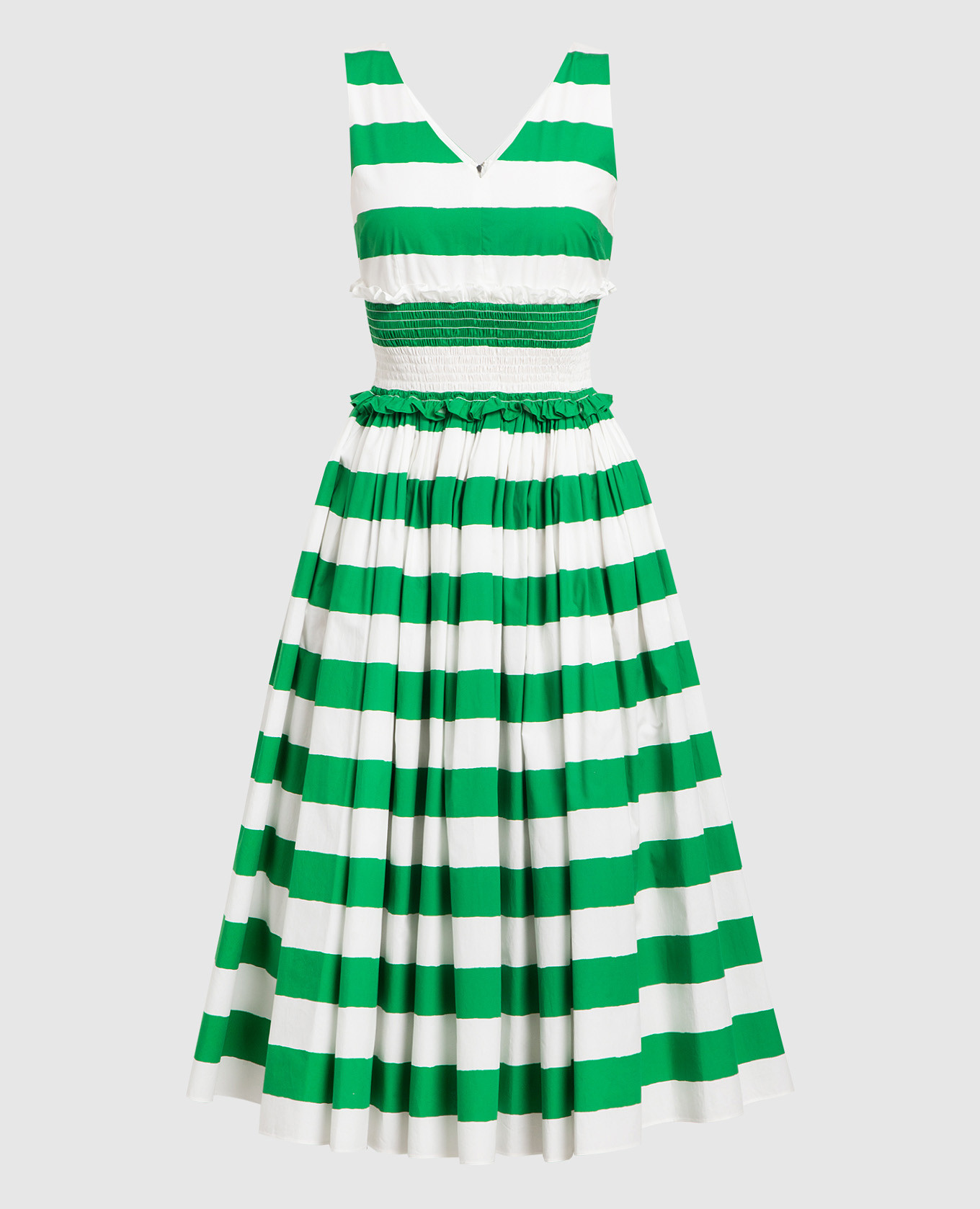 

Striped midi dress Dolce&Gabbana, Green