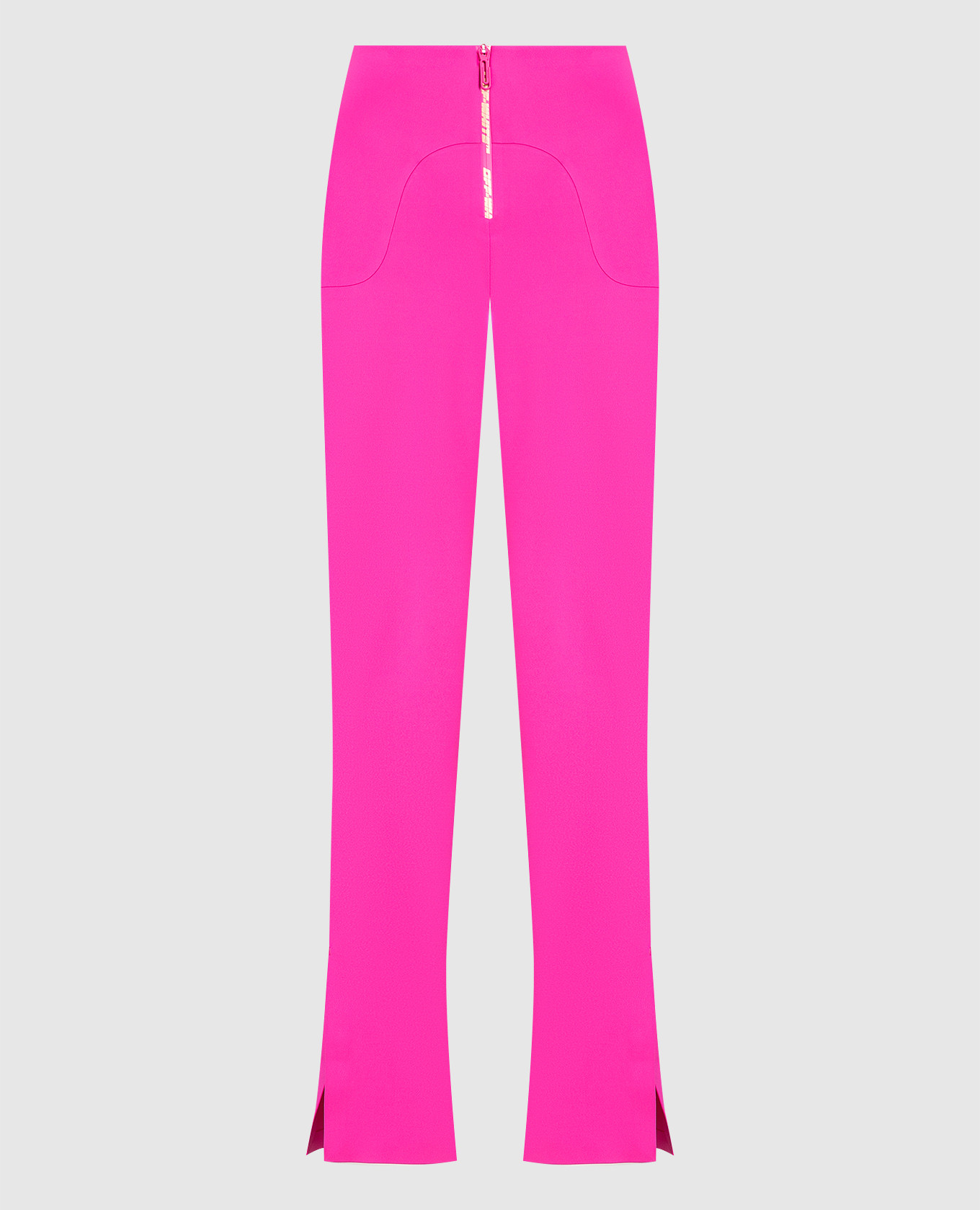 Pink logo leggings off-white