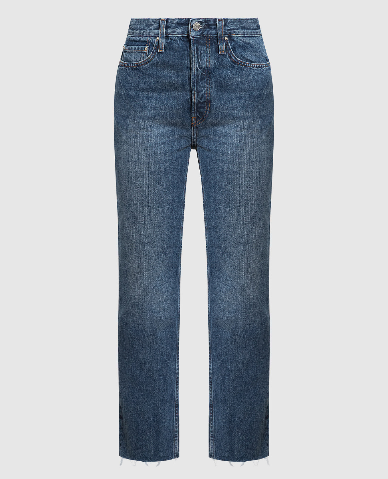 

Blue jeans with a distressed effect Toteme