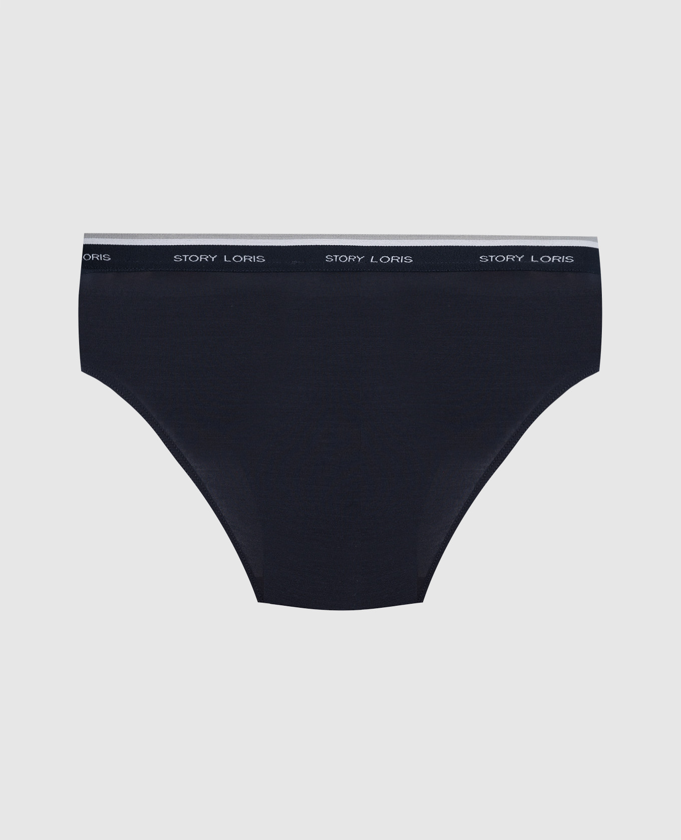 

Children's blue briefs with logo print Story Loris