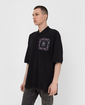 Etro Paisley print polo U1Y6819197