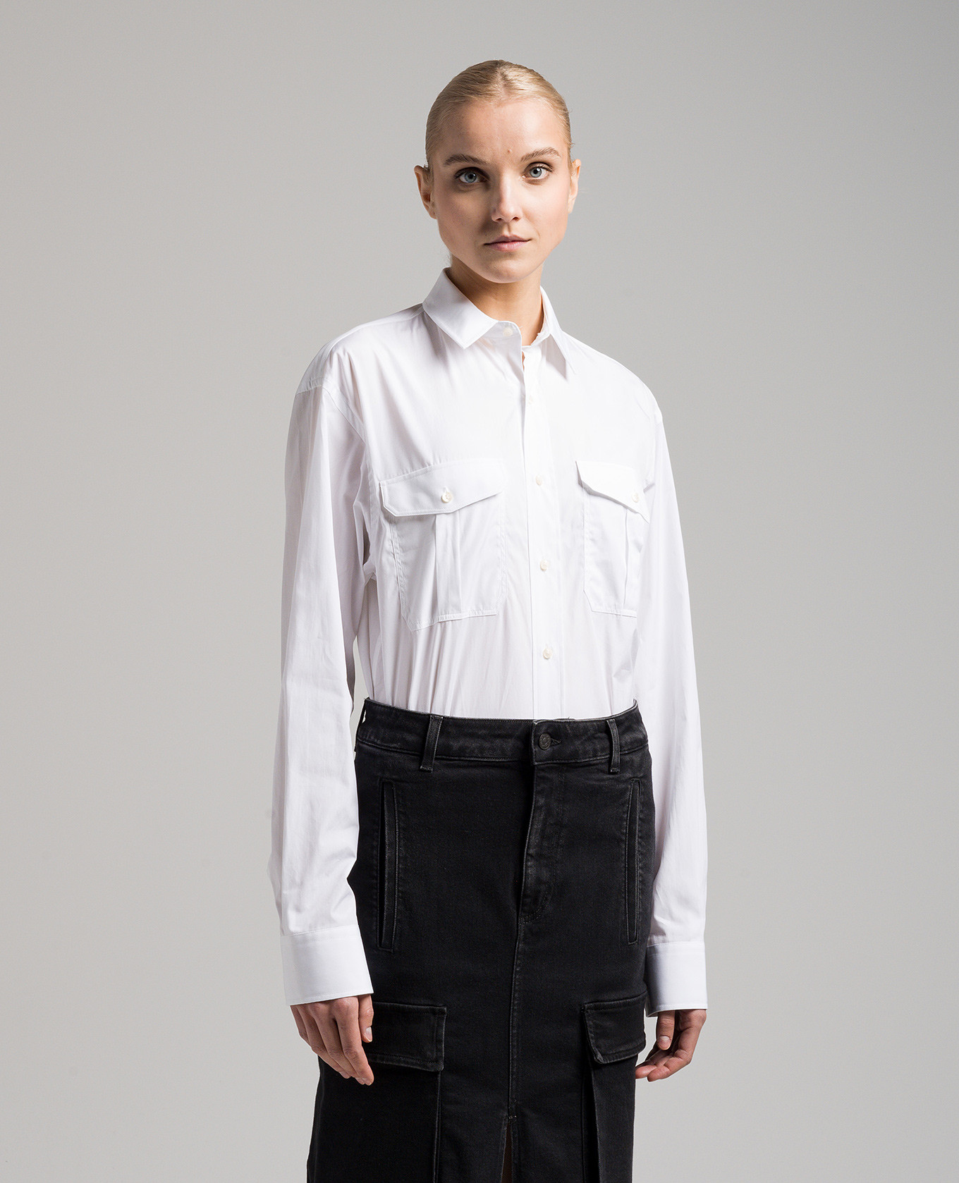 White shirt WARDROBE.NYC 3