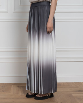 Peserico Degrade effect pleated skirt E0544100P10631A