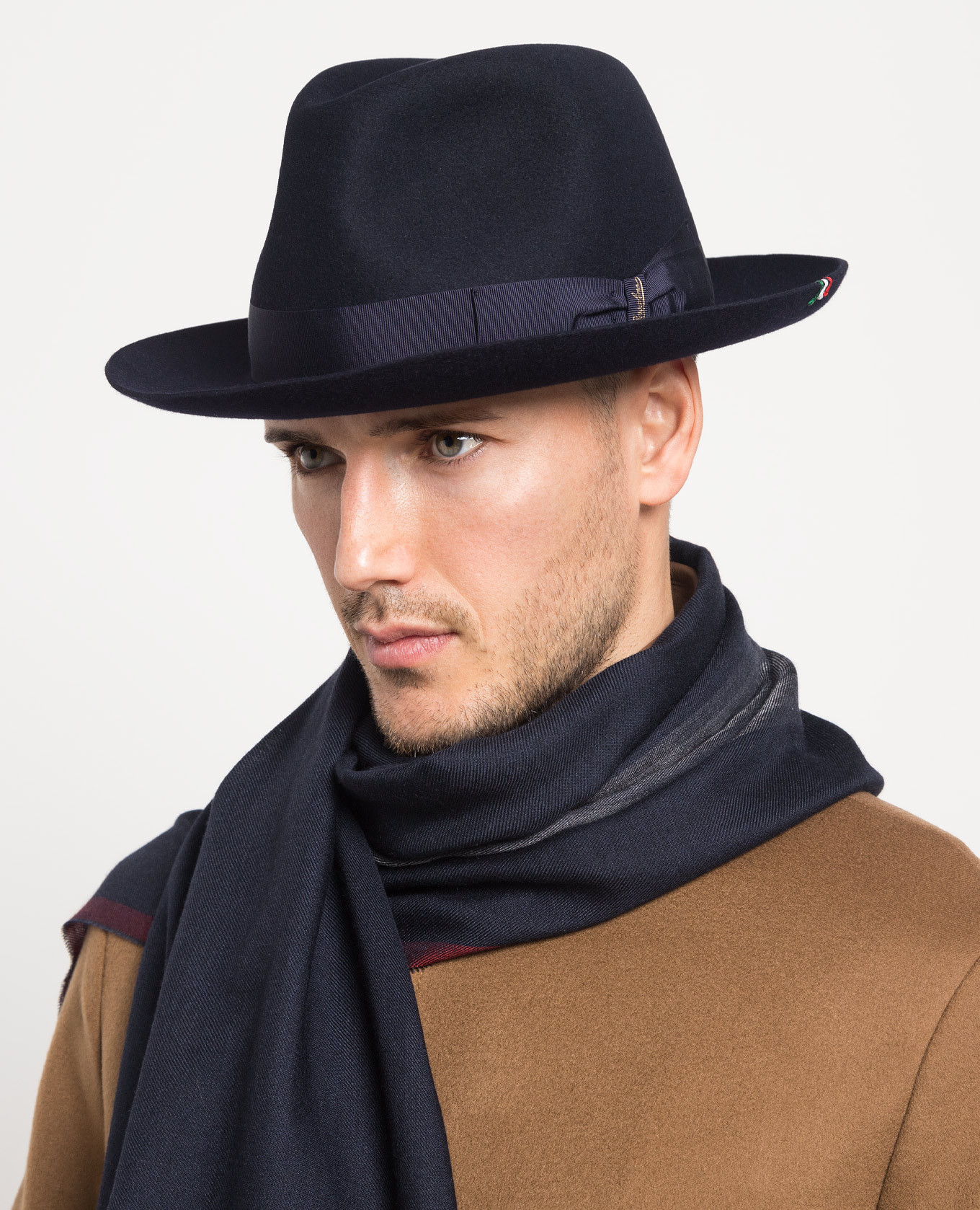 

Blue hat Flag Borsalino
