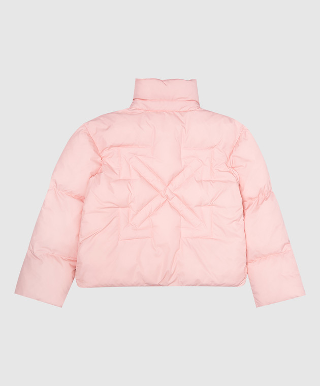 Off white pink jacket best sale