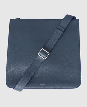 The Row Dylan blue leather bag W1308L129