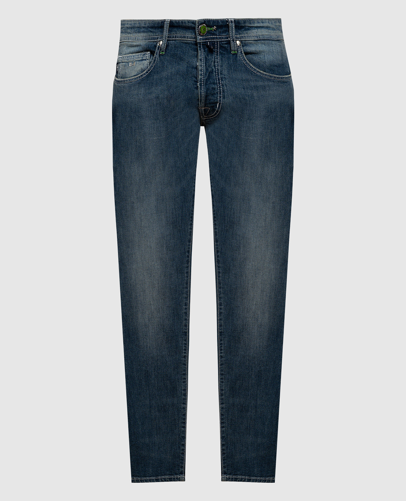 

Blue jeans with a distressed effect Tramarossa