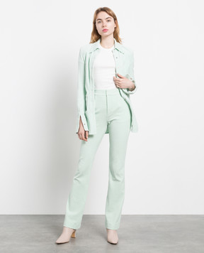 Alexander Wang Green flared trousers 1CC3214378