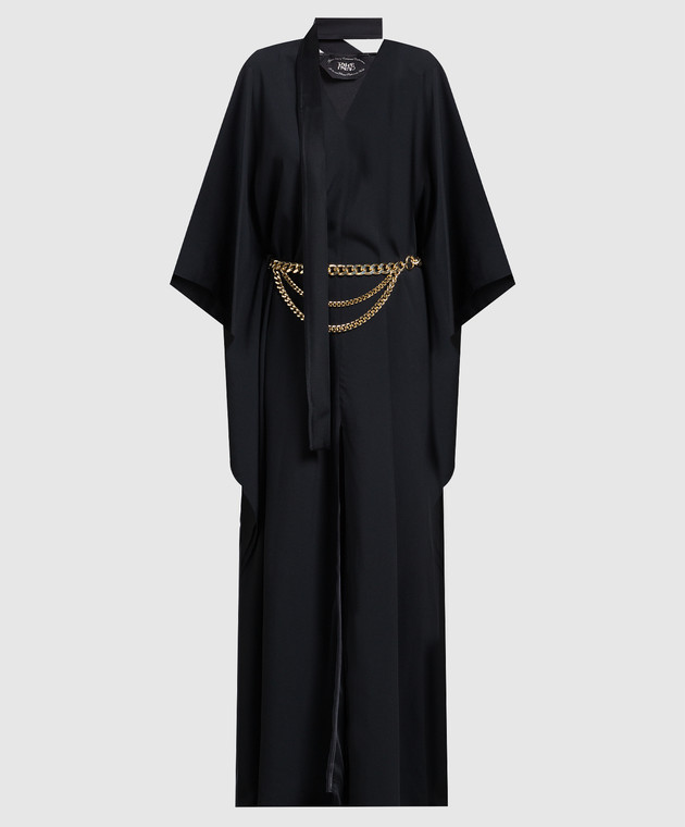 Taller Marmo - Black dress with a belt PF2326 - shop with Luxembourg  delivery at Symbol