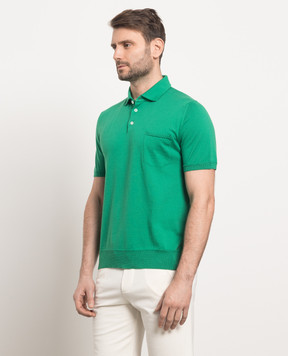ISAIA Green polo MG7971Y0383
