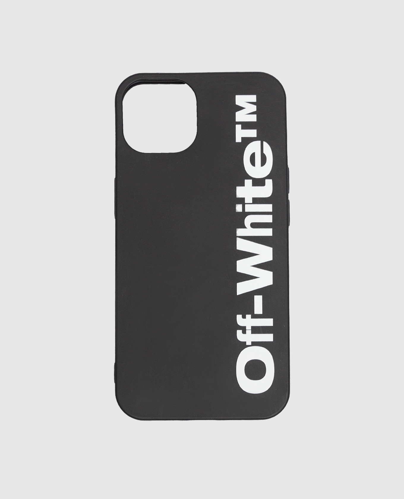 

Black iPhone 13 Pro Case with Contrasting Logo Off-White