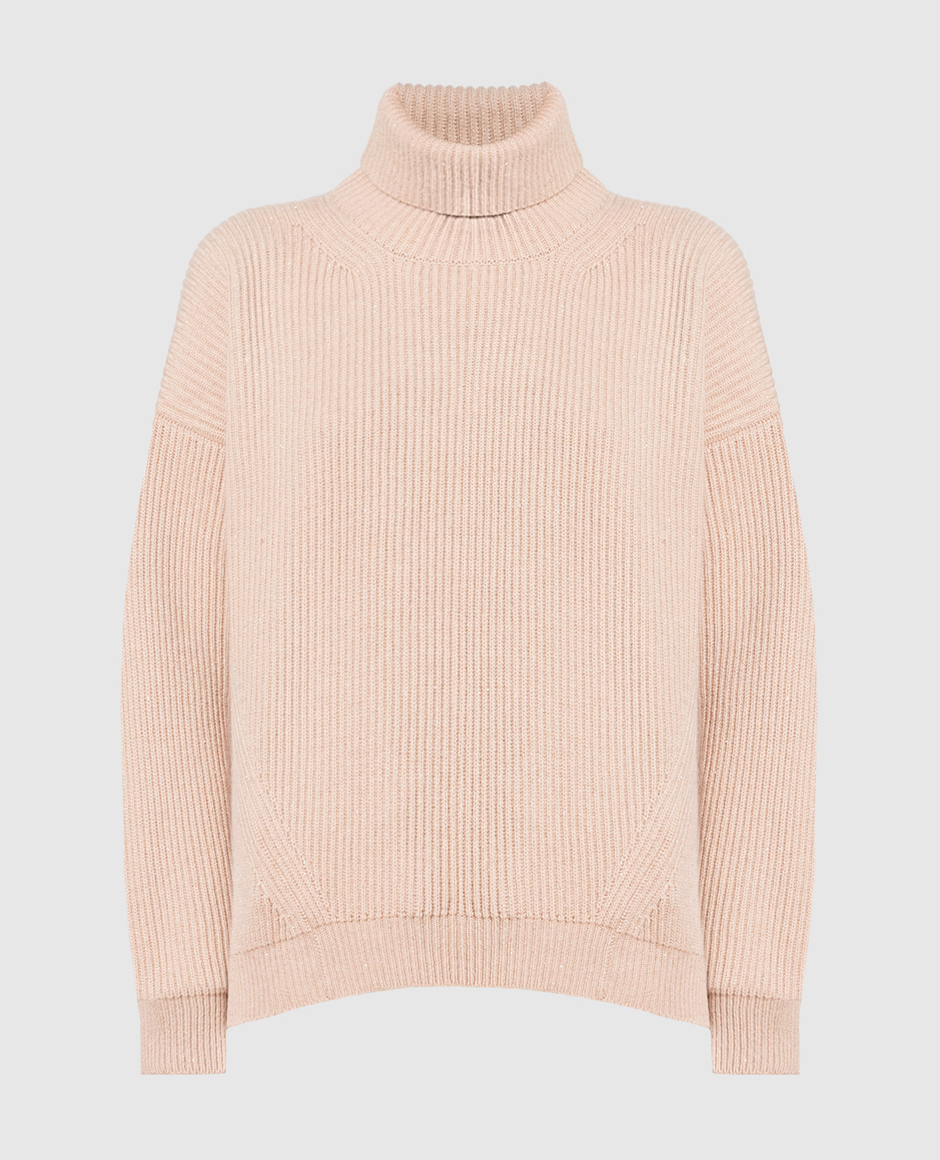 

Beige sweater with lurex Peserico
