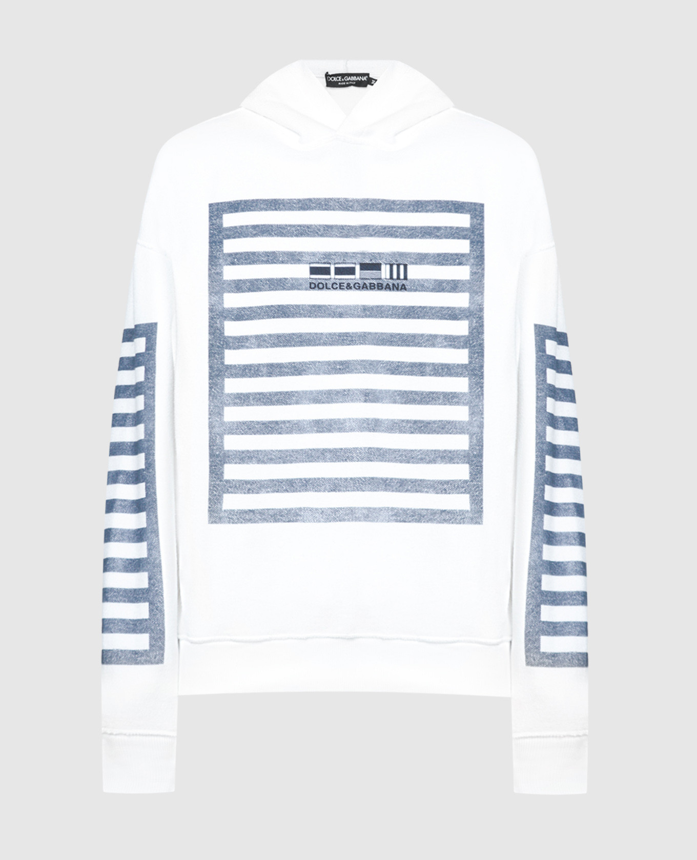 

White hoodie with logo Dolce&Gabbana