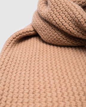 Ballantyne Brown woolen scarf B1F0545W060