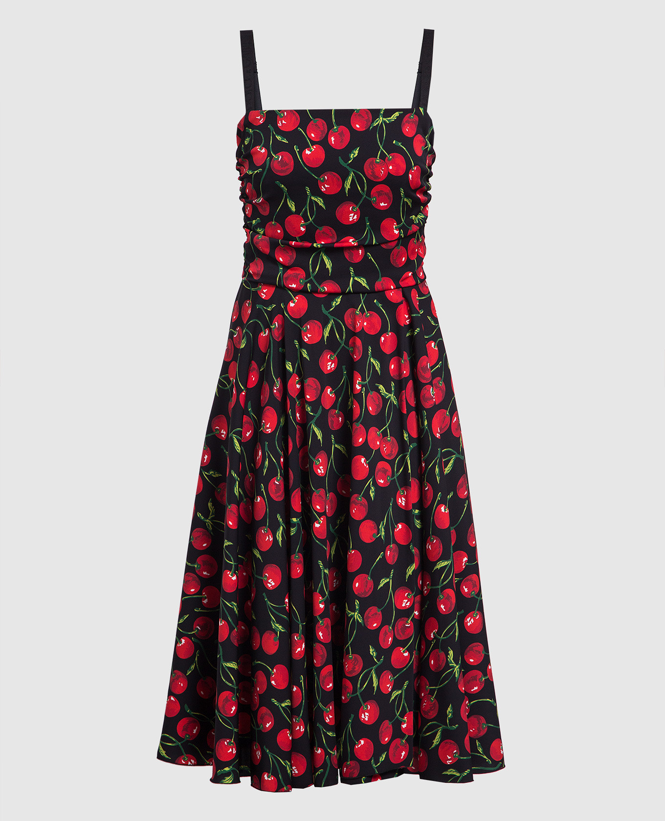 

Black print dress Dolce&Gabbana