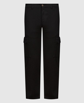 Canali Black wool cargo AR03472V1660
