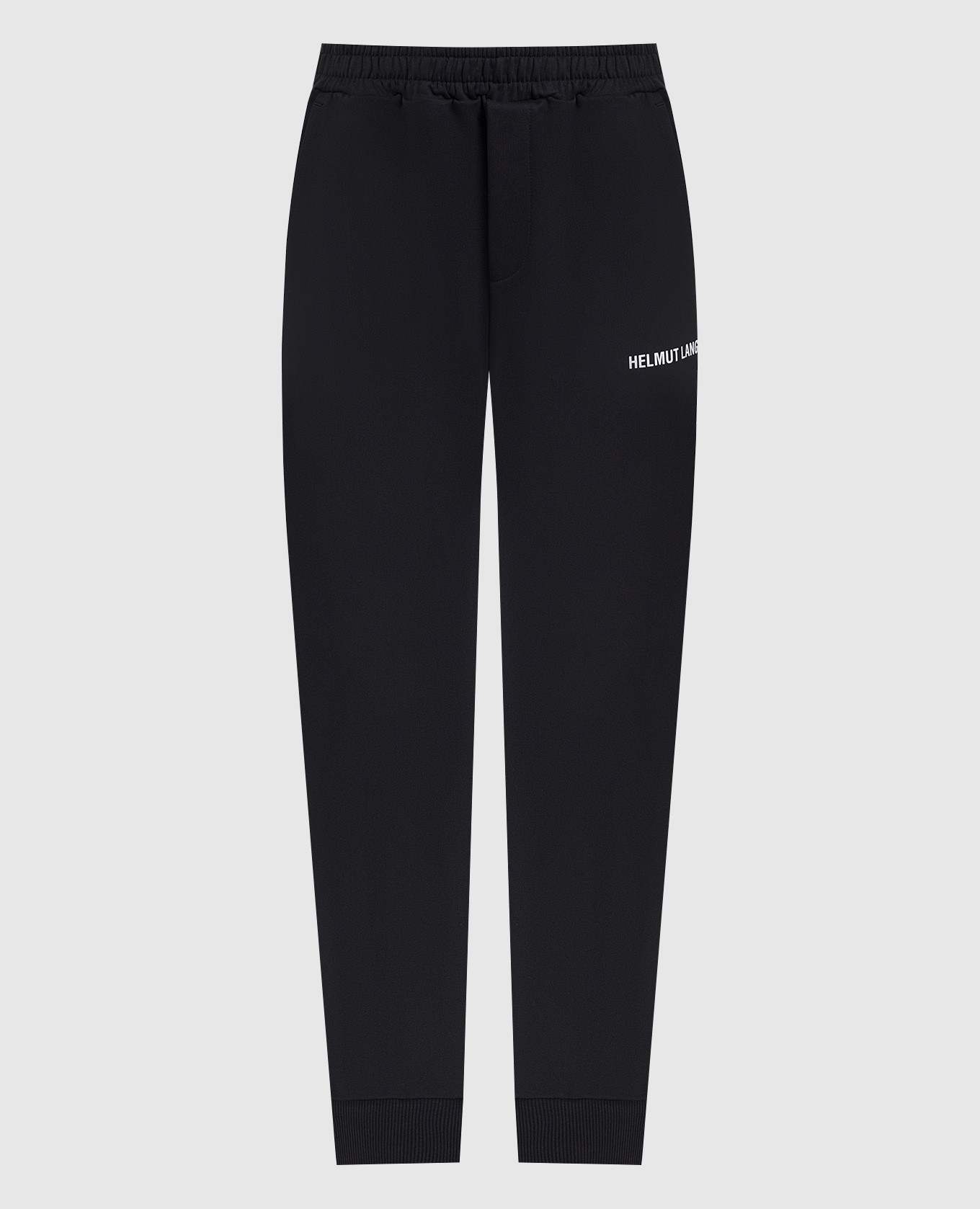 

Black joggers with logo print Helmut Lang