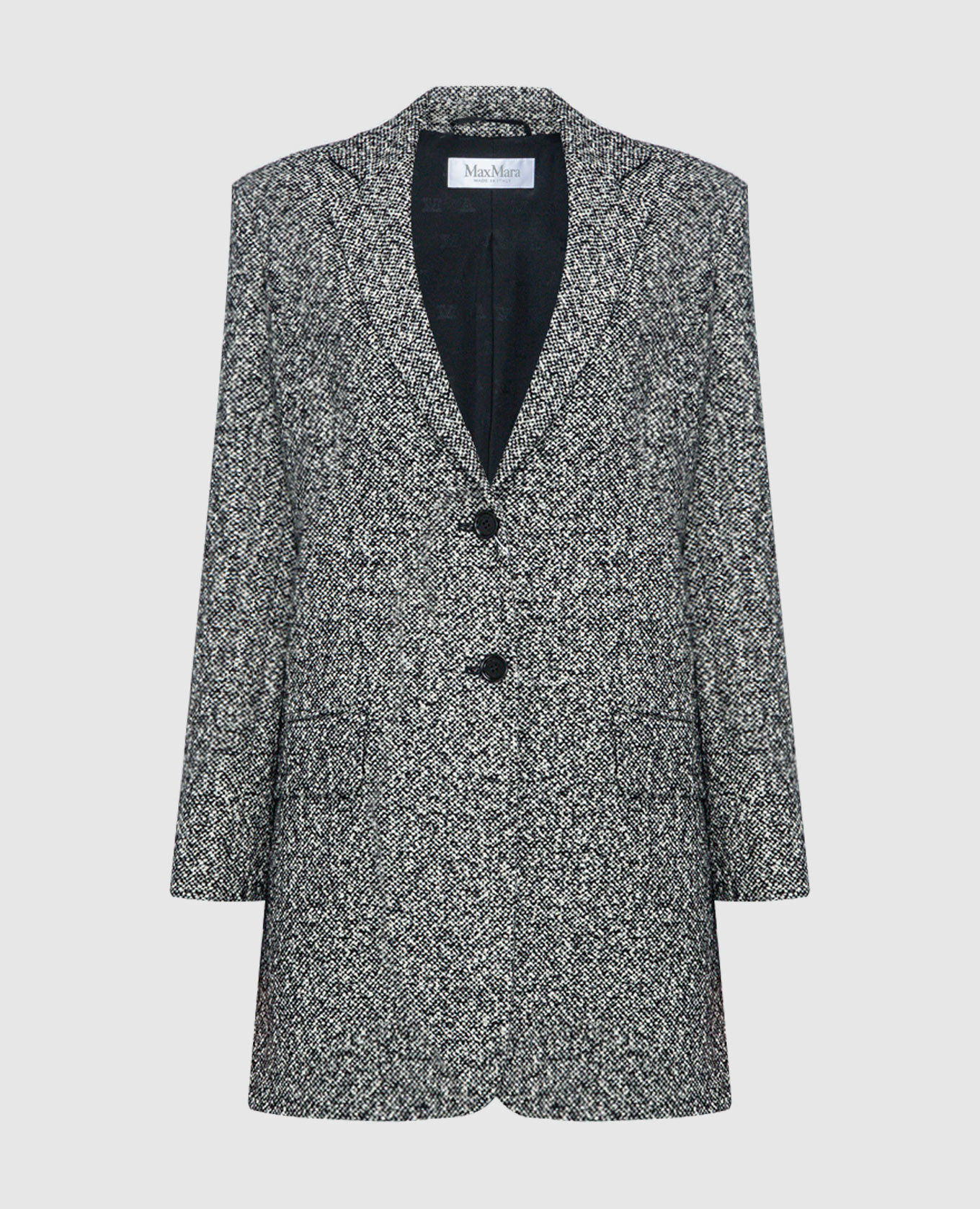 Straight-cut ovale coat max mara