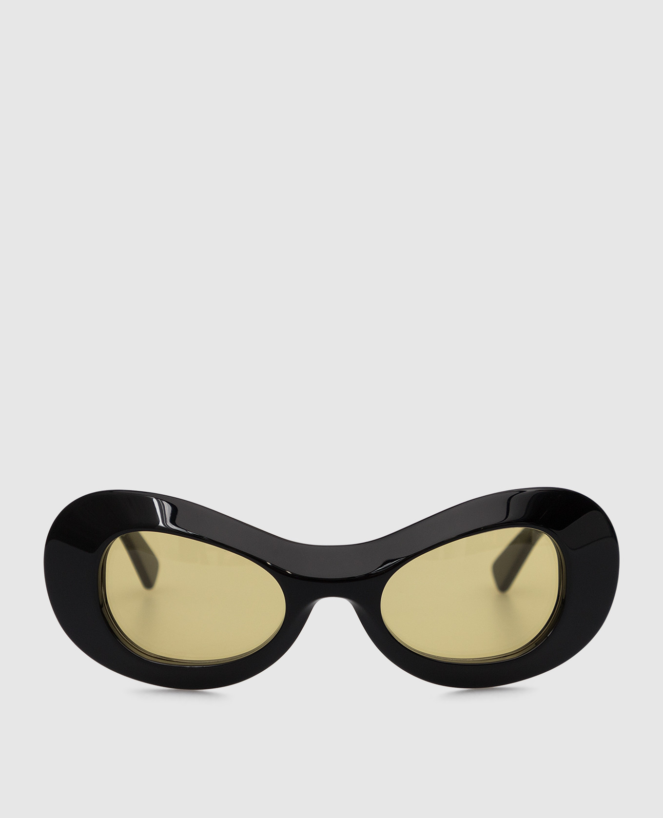 

Black Jordee sunglasses with textured logo AMBUSH