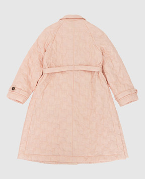 Fendi FF Karligraphy children's coat JFA140AG1X37