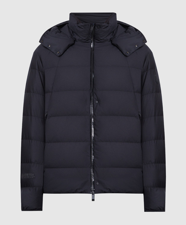 Moncler - Sabor black down jacket with logo 1A000415958J - shop