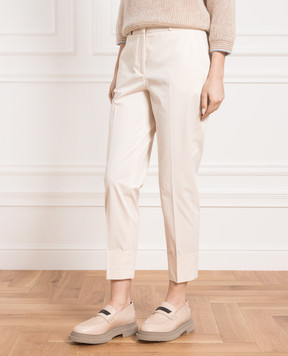 Peserico Beige chinos P0462901037