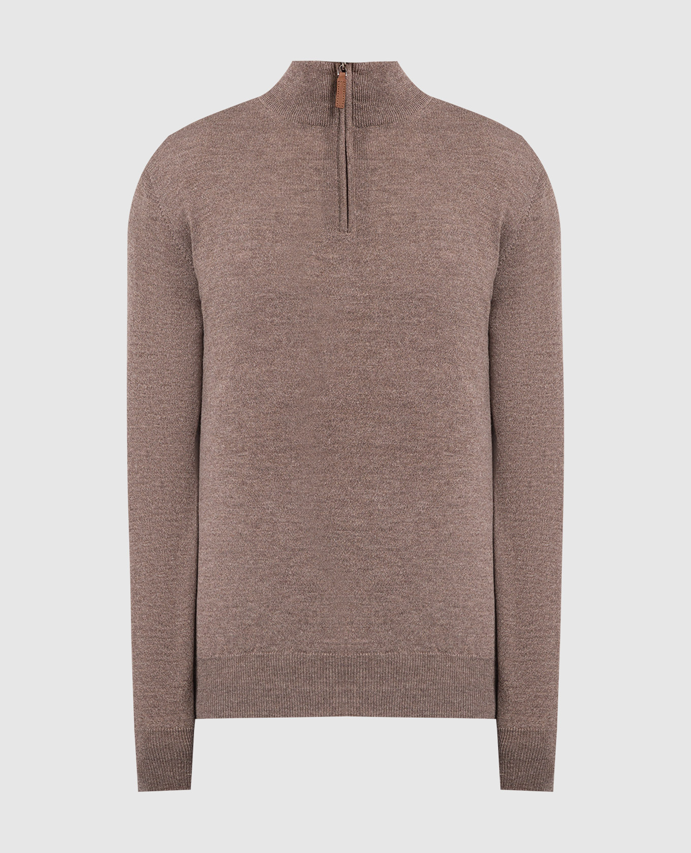 

Brown wool and cashmere sweater D'Uomo Milano