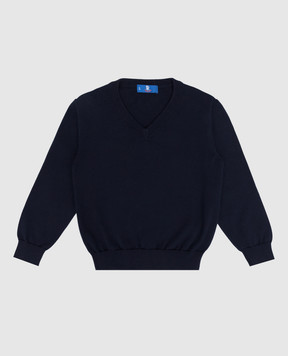 Stefano Ricci Children's blue pullover KY12008V01Y18408