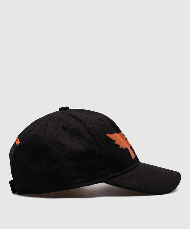 Heron Preston - Black cap with logo print HMLB001F23FAB005 - shop