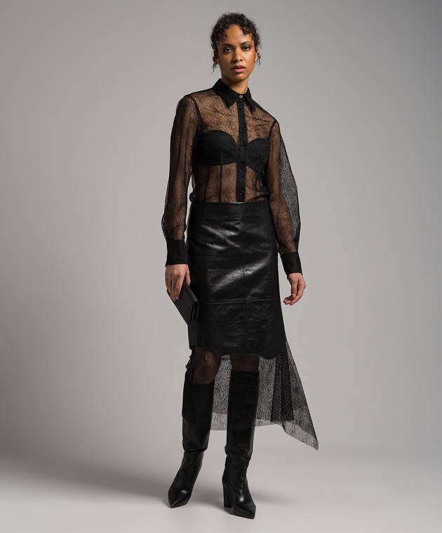 スカート HELMUT LANG Woman Skirt Black O09HW302 001 HELMUT LANG: Skirt woman - Black | Helmut Lang skirt