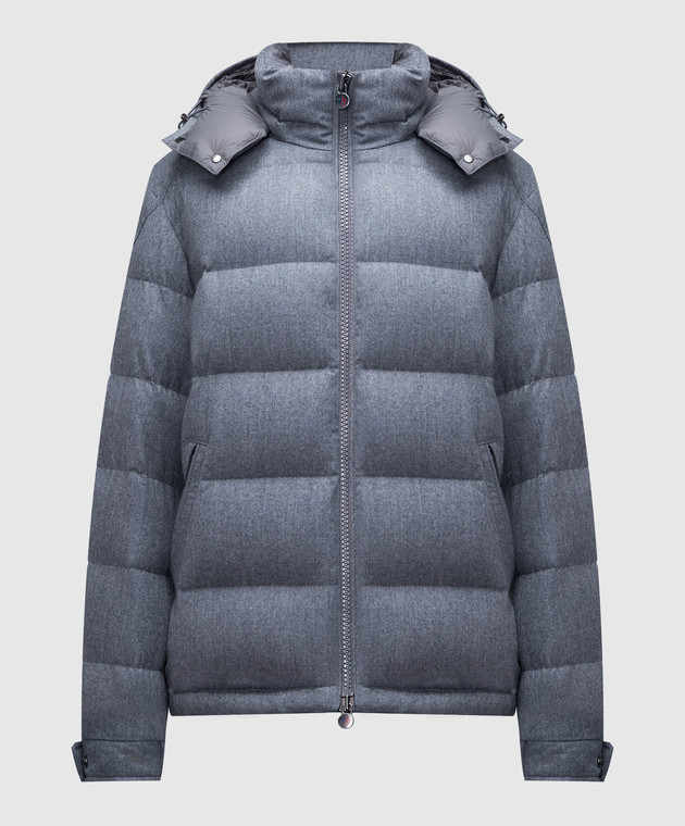 Doudoune moncler grise best sale