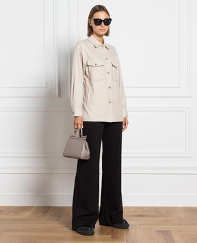 COLOMBO Beige woolen shirt CM0036570100U