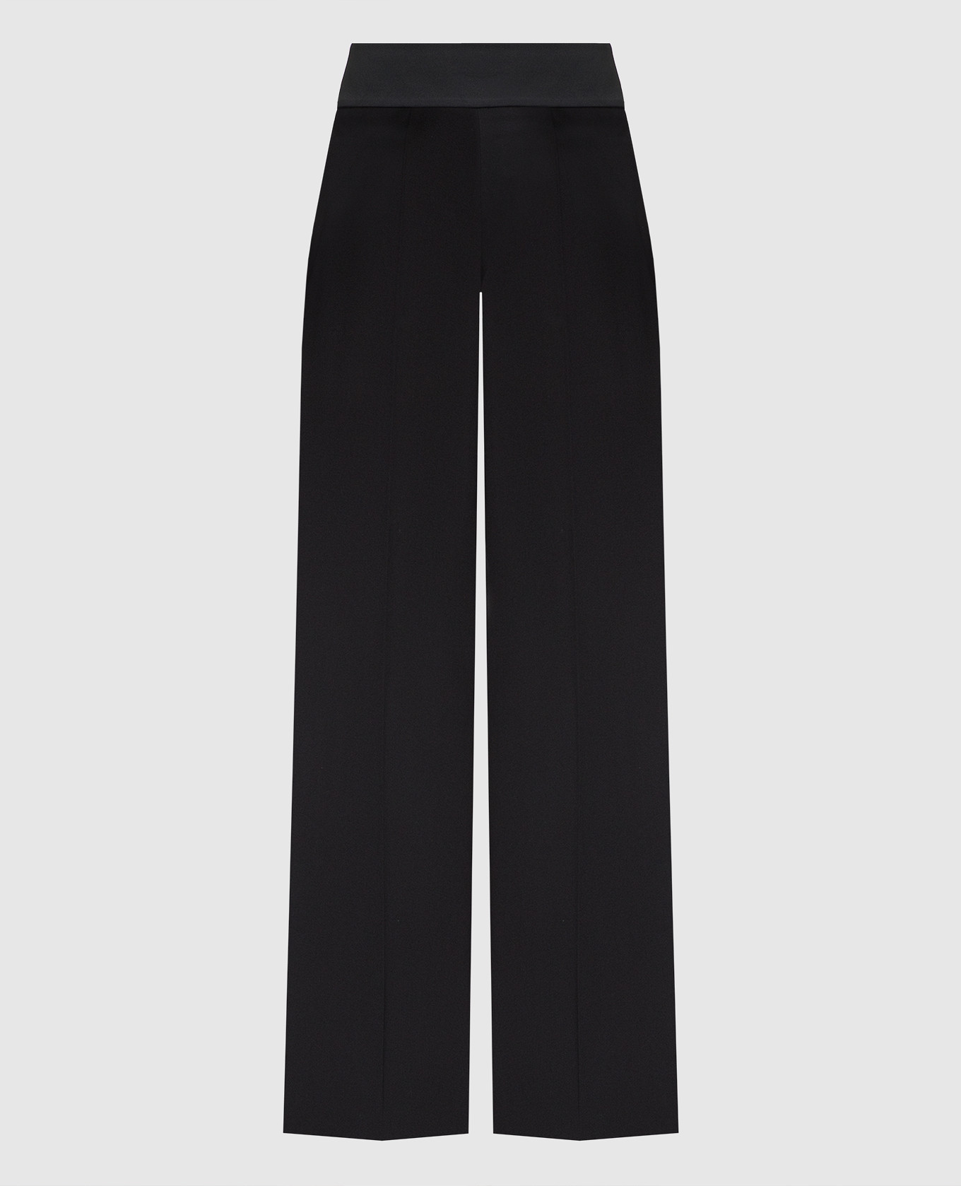 Black pants made of wool Valentino
