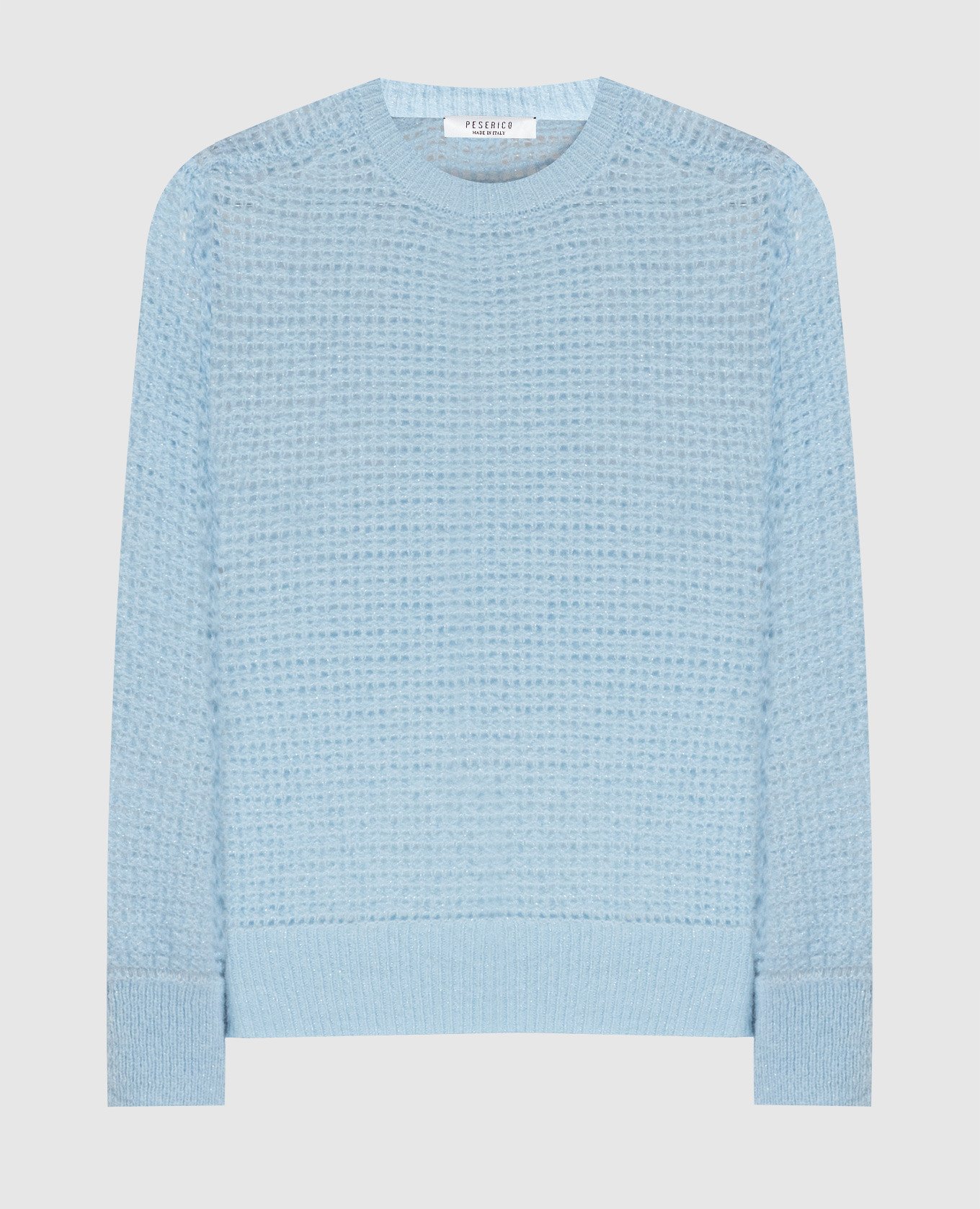 

Blue jumper with lurex Peserico, Light blue