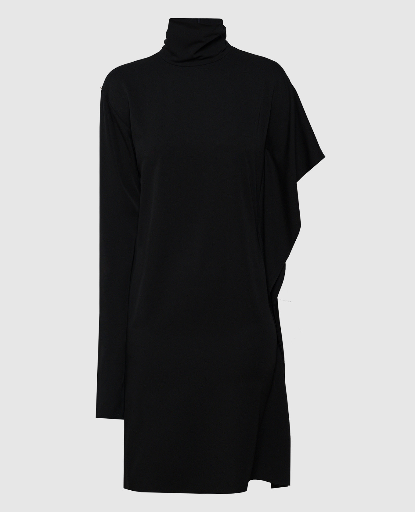 【送料&関税込】Max Mara Sportmax Mock Neck Shortsleeved Dre Max Mara Sportmax Mock Neck Short-sleeved Dress In Black