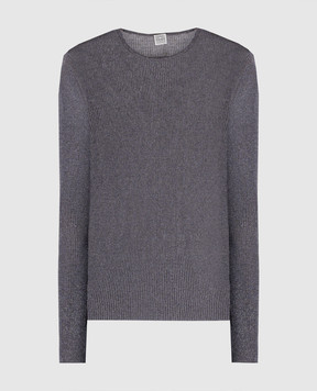 Toteme Silver jumper with lurex 241WRT1061YA0027