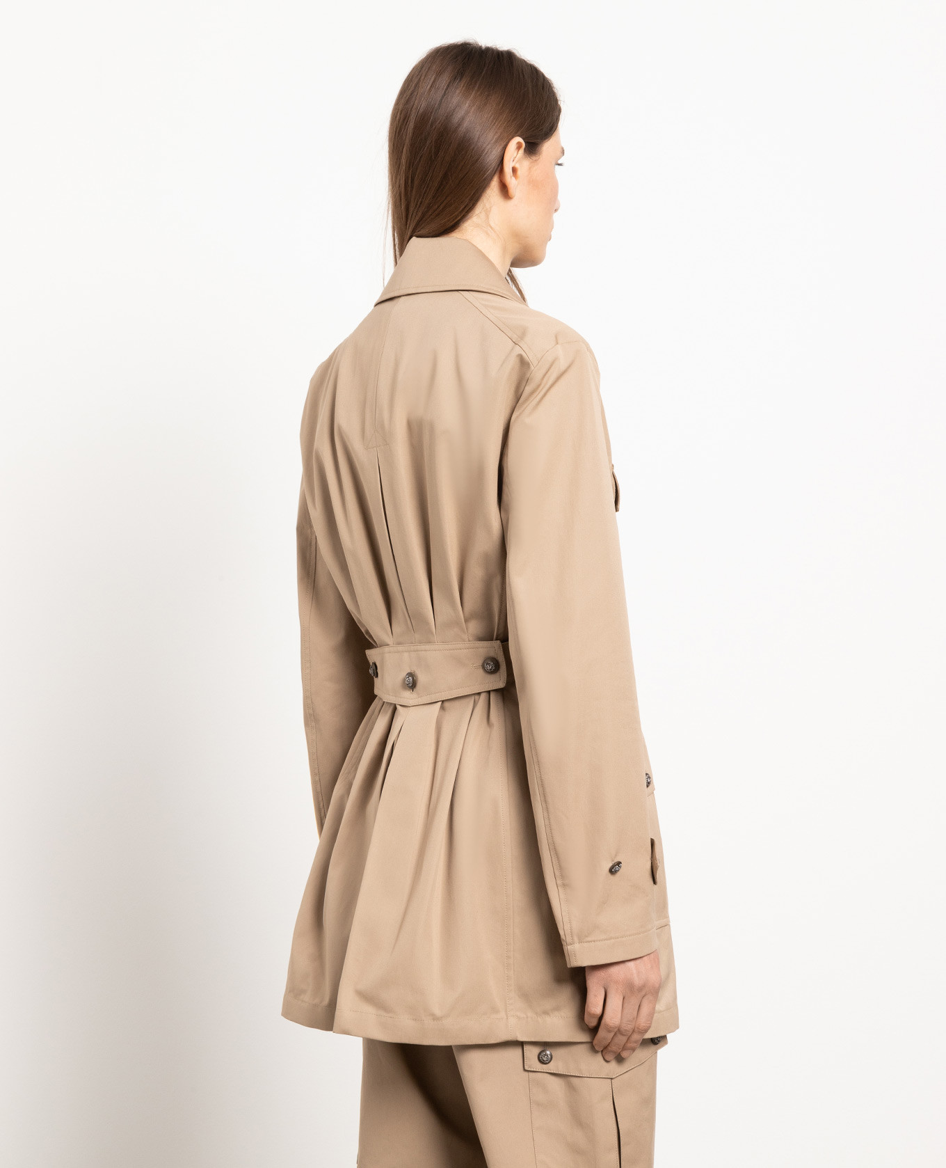 

Brown double-breasted trench coat Dolce&Gabbana