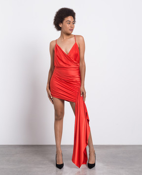 ALEXANDRE VAUTHIER Red mini dress with an open back 233DR19751406