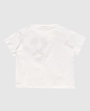 Fendi Children's white t-shirt with print JMI3847AJ812