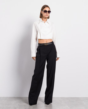 Materiel White blouse MPF23M17937SRWT
