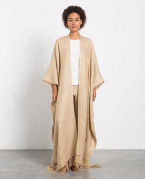 Brunello Cucinelli Beige Carrot Pants MH126P7916